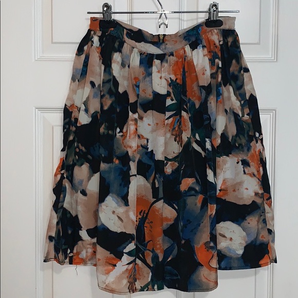 Collective Concepts Dresses & Skirts - Gorgeous Floral Flounce Skirt